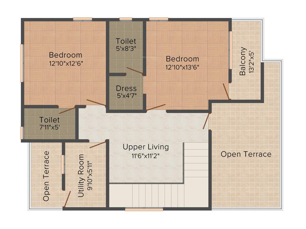 ABAD Orchard County (3BHK+3T (2,368 sq ft) 2368 sq ft)
