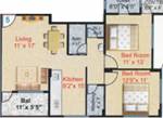 Shree Ganesh Vandan (2BHK+2T (1,155 sq ft) 1155 sq ft)