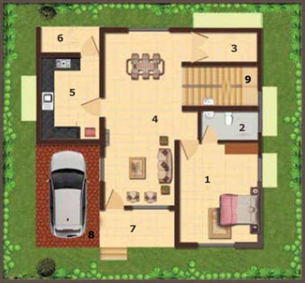 Palal Corner Stone (3BHK+3T (1,500 sq ft) 1500 sq ft)