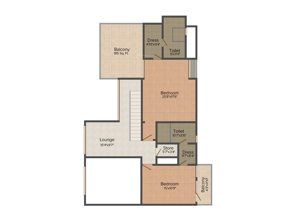 Mahima Elite (4BHK+5T (3,673 sq ft) + Servant Room 3673 sq ft)