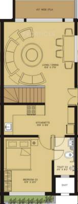 Sun Hillarys (3BHK+3T (3,400 sq ft) 3400 sq ft)