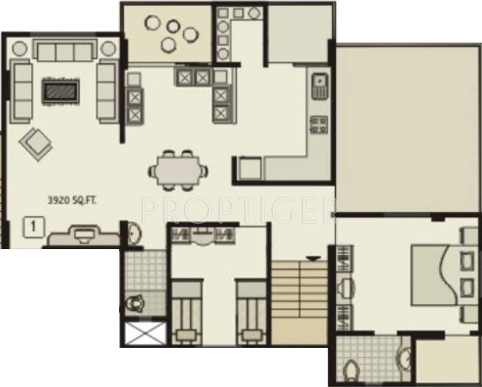 Sangani Silver Nesst (4BHK+4T (3,920 sq ft) 3920 sq ft)