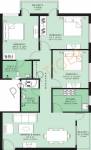 Vijaya Gardens Phase X (3BHK+2T (1,260 sq ft) 1260 sq ft)
