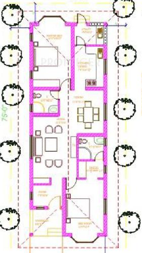 Covai Shenbagam Estates (2BHK+2T (1,129 sq ft) 1129 sq ft)