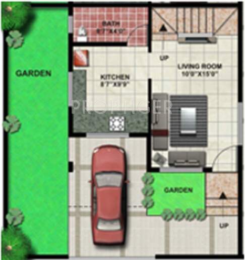 Shree Yashashree Shree Suryamala Upper Ground Floor Plan (4BHK+3T)