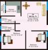 AP Amirthalaya (2BHK+2T (940 sq ft) 940 sq ft)