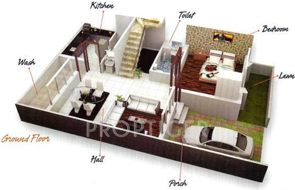 Sigma Kanha (3BHK+3T (1,840 sq ft) 1840 sq ft)