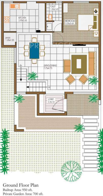 Shri Radha Valley Villa (3BHK+3T (1,970 sq ft) 1970 sq ft)