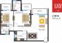 AMR Ojasvi Elina (2BHK+2T (1,091 sq ft) 1091 sq ft) AMR Ojasvi Elina (2BHK+2T (1,091 sq ft) 1091 sq ft)