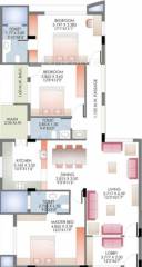 Radiance Fortune Residency (3BHK+3T (1,920 sq ft) 1920 sq ft)