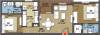 Pricol Swarna Mangal (2BHK+2T (1,050 sq ft) 1050 sq ft)