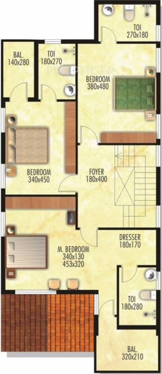 Nanu Sapana Greensville (4BHK+4T (2,180 sq ft) 2180 sq ft) Nanu Sapana Greensville (4BHK+4T (2,180 sq ft) 2180 sq ft)
