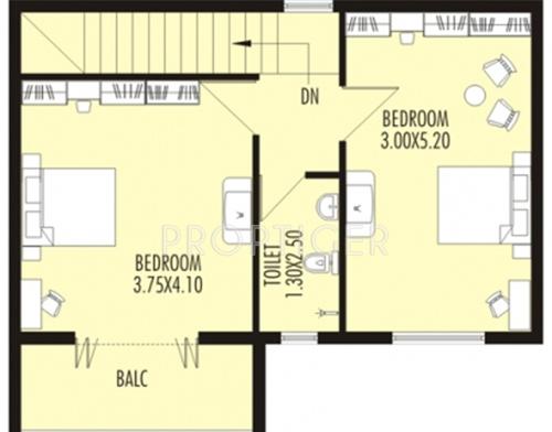 Nanu Sapana Orchid (2BHK+2T (1,147 sq ft) 1147 sq ft) Nanu Sapana Orchid (2BHK+2T (1,147 sq ft) 1147 sq ft)