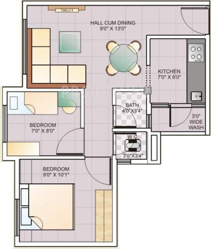 JP Akshay (1BHK+1T (570 sq ft) 570 sq ft) JP Akshay (1BHK+1T (570 sq ft) 570 sq ft)