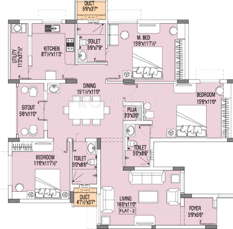 Globuse Nakshatra (3BHK+3T (1,800 sq ft) + Pooja Room 1800 sq ft) Globuse Nakshatra (3BHK+3T (1,800 sq ft) + Pooja Room 1800 sq ft)