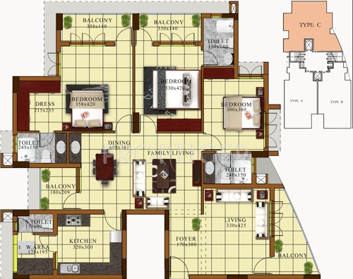 Samson Nova Castle (3BHK+3T (2,079 sq ft) 2079 sq ft) Samson Nova Castle (3BHK+3T (2,079 sq ft) 2079 sq ft)