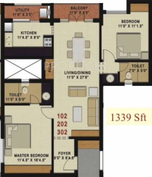 Senthil Golden Gate (2BHK+2T (1,339 sq ft) + Pooja Room 1339 sq ft) Senthil Golden Gate (2BHK+2T (1,339 sq ft) + Pooja Room 1339 sq ft)