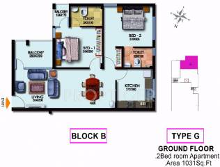 Aishwarya Infiniti (2BHK+2T (1,031 sq ft) 1031 sq ft) Aishwarya Infiniti (2BHK+2T (1,031 sq ft) 1031 sq ft)
