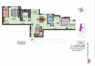 Aishwarya Infiniti (2BHK+2T (1,225 sq ft) 1225 sq ft) Aishwarya Infiniti (2BHK+2T (1,225 sq ft) 1225 sq ft)
