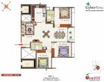SFS Cyber Palms Cherry (3BHK+2T (1,538 sq ft) 1538 sq ft) SFS Cyber Palms Cherry (3BHK+2T (1,538 sq ft) 1538 sq ft)