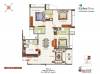 SFS Cyber Palms Cherry (3BHK+3T (1,608 sq ft) 1608 sq ft)