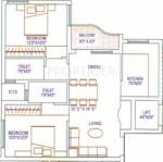 Agni Lakshmi Kripa (2BHK+2T (891 sq ft) 891 sq ft) Agni Lakshmi Kripa (2BHK+2T (891 sq ft) 891 sq ft)