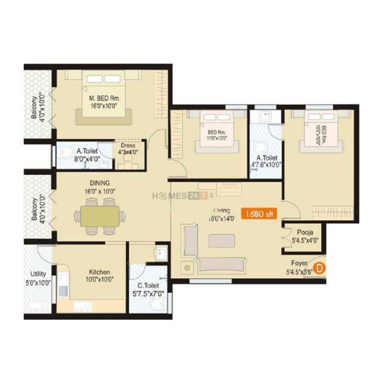 Floor Plan orchid eleganz Floor Plan Floor Plan