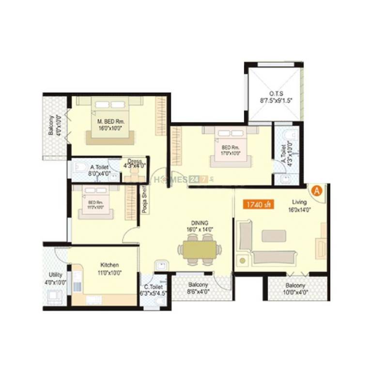 Floor Plan orchid eleganz Floor Plan Floor Plan