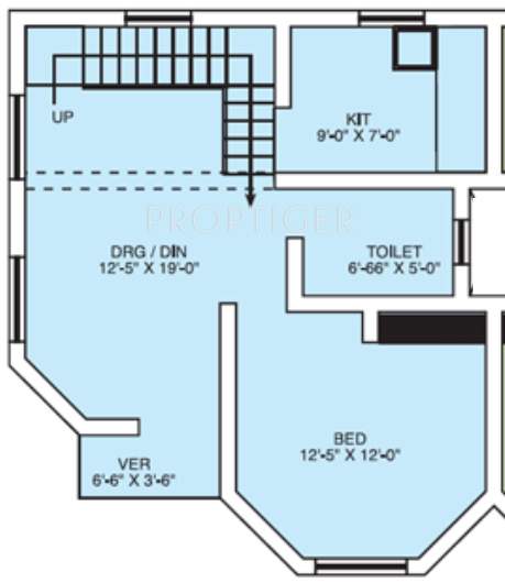 SB Sandy Hut (2BHK+2T (940 sq ft) 940 sq ft)
