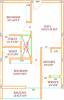 Sarathi Engineers Aditya Floor Plan (2BHK+2T (800 sq ft) 800 sq ft)