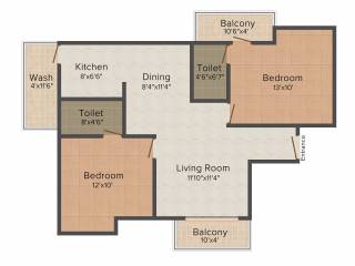 India Komalezham (2BHK+2T (1,075 sq ft) 1075 sq ft) India Komalezham (2BHK+2T (1,075 sq ft) 1075 sq ft)