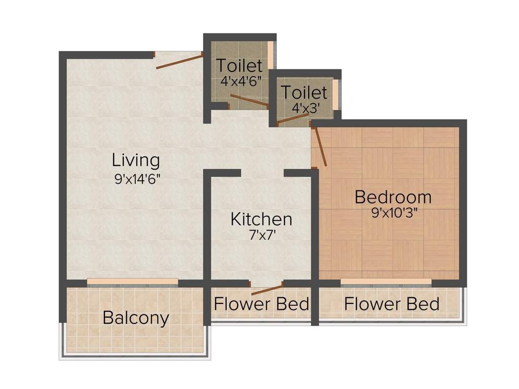 Anita Bhaveshwar Heights (1BHK+1T (650 sq ft) 650 sq ft)