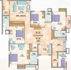 Doshi Llanstephan (4BHK+4T (2,640 sq ft) + Servant Room 2640 sq ft)