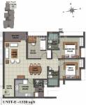 Sreerosh Midtown (2BHK+2T (1,320 sq ft) 1320 sq ft) Sreerosh Midtown (2BHK+2T (1,320 sq ft) 1320 sq ft)
