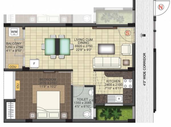  sarovar Floor Plan Floor Plan