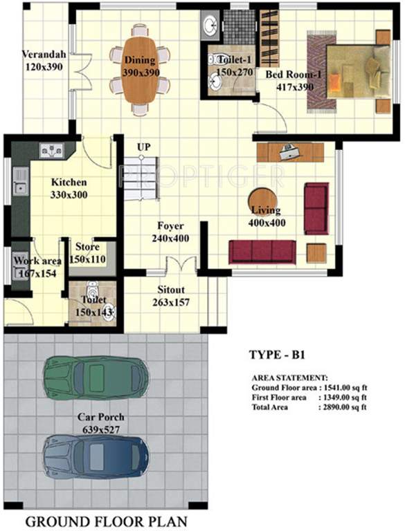 Sreerosh Green Acres (4BHK+5T (2,890 sq ft) 2890 sq ft)