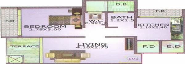 RD Parvati Corner (1BHK+1T (668 sq ft) 668 sq ft) RD Parvati Corner (1BHK+1T (668 sq ft) 668 sq ft)