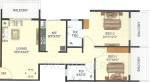 Jay Corner (2BHK+2T (1,015 sq ft) 1015 sq ft)