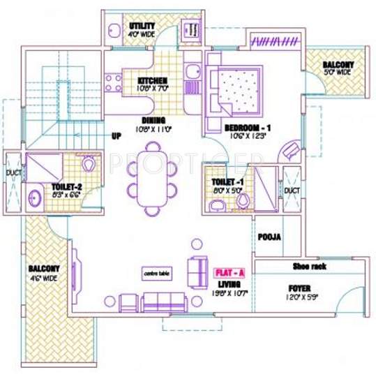 Ramaniyam Gauravv Ph 2 Block II (3BHK+3T (2,762 sq ft) 2762 sq ft)