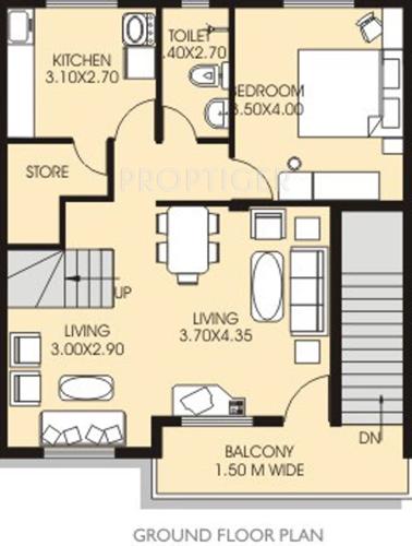 Nanu Sapana Woods Villas (3BHK+3T (1,750 sq ft) 1750 sq ft)