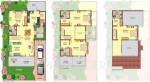 Shree Builders and Developers Golden City First Floor Plan (4BHK+4T)