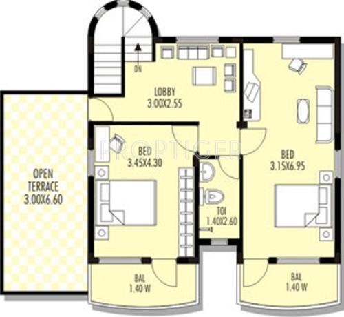 Nanu Sapana Symphony (3BHK+3T (1,025 sq ft) 1025 sq ft) Nanu Sapana Symphony (3BHK+3T (1,025 sq ft) 1025 sq ft)