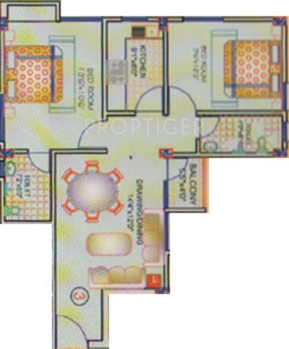 Niagaree Kashana Kothi (2BHK+2T (895 sq ft) 895 sq ft) Niagaree Kashana Kothi (2BHK+2T (895 sq ft) 895 sq ft)