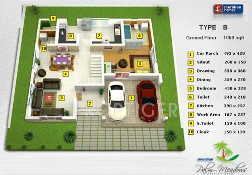 Prime Palm Meadows (3BHK+3T (1,790 sq ft) 1790 sq ft) Prime Palm Meadows (3BHK+3T (1,790 sq ft) 1790 sq ft)