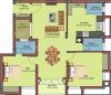 Blossom Daisy (2BHK+2T (1,221 sq ft) 1221 sq ft)