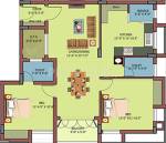 Blossom Daisy (2BHK+2T (1,221 sq ft) 1221 sq ft) Blossom Daisy (2BHK+2T (1,221 sq ft) 1221 sq ft)