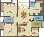 Blossom Daisy (2BHK+2T (1,246 sq ft) 1246 sq ft) Blossom Daisy (2BHK+2T (1,246 sq ft) 1246 sq ft)