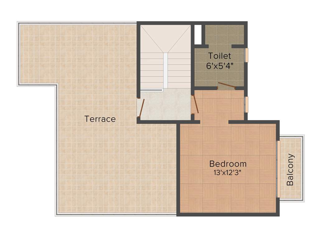 Shalimar Garden Bay Villa (2BHK+2T (1,333 sq ft) 1333 sq ft)