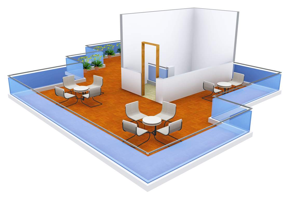 Shalimar Garden Bay Villa (3BHK+3T (1,747 sq ft) 1747 sq ft)