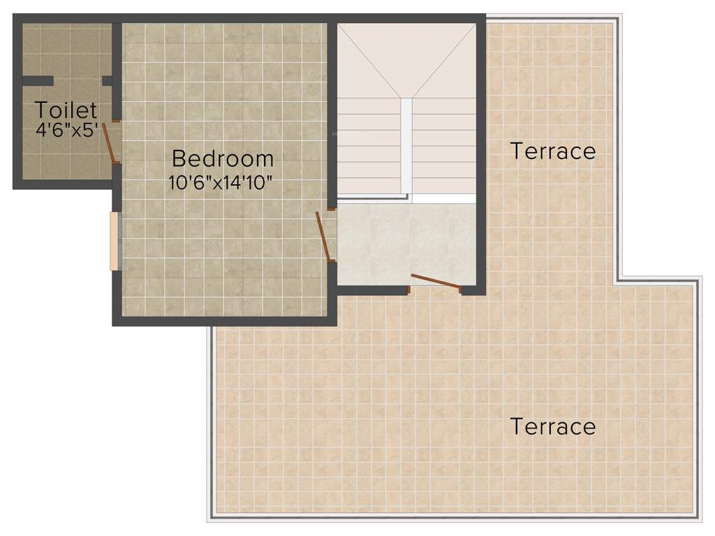 Shalimar Garden Bay Villa (3BHK+4T (1,977 sq ft) + Servant Room 1977 sq ft)